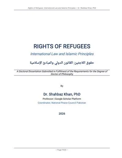 Cover of Rights of Refugees: International Law and Islamic Principles