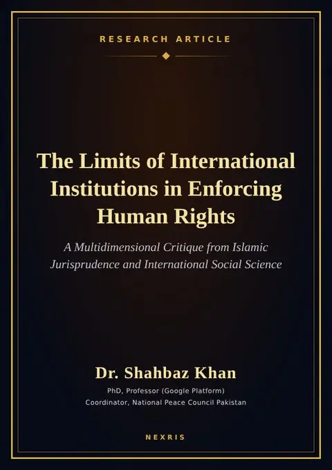 Cover of The Limits of International Institutions in Enforcing Human Rights: A Multidimensional Critique from Islamic Jurisprudence and International Social Science